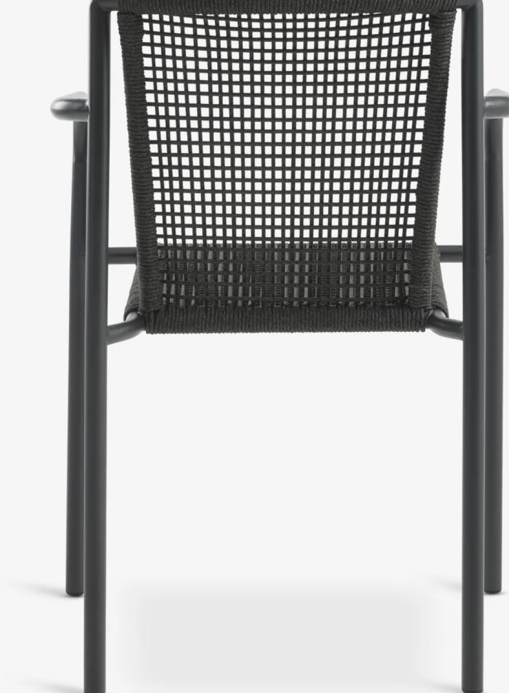 KRISTIANSTADChaise empilable KRISTIANSTAD vert foncé