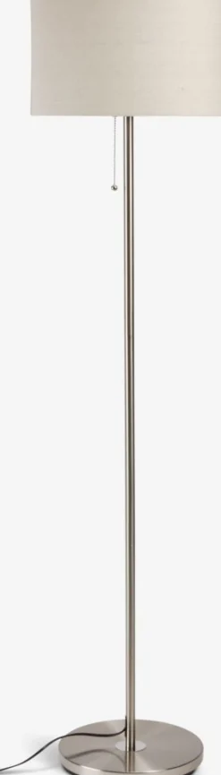 KRISTOFLampadaire KRISTOF H145cm acier brossé