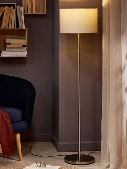 KRISTOFLampadaire KRISTOF H145cm acier brossé