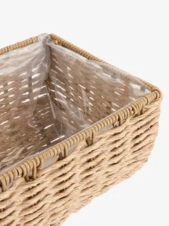 KUBBBalconnière KUBB l18xL50xH16 naturel