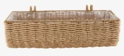 KUBBBalconnière KUBB l18xL50xH16 naturel