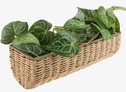 KUBBBalconnière KUBB l18xL50xH16 naturel