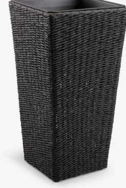 KUBBPanier pour plantes KUBB l36xL36xH70 noir