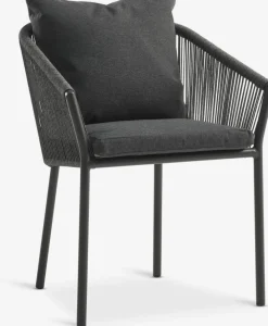 KUMLA + GILJAKUMLA L200 table + 4 GILJA chaises gris