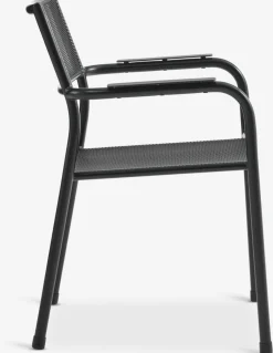 KUMLA + HEMSEDALKUMLA L200 table gris + 4 HEMSEDAL chaises noir