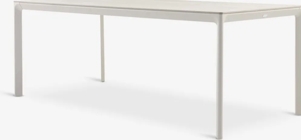 KUMLA + INGSTRUPKUMLA L200 table + 4 INGSTRUP chaises beige