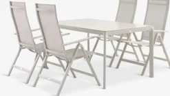 KUMLA + LOMMAKUMLA L150 table + 4 LOMMA chaises beige