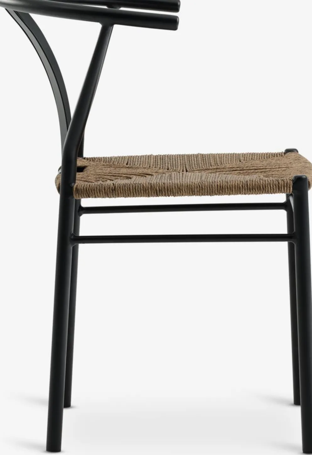 KUMLA + TAGMARKKUMLA L200 table gris + 4 TAGMARK chaises noir