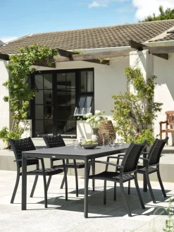 KUMLATable de jardin KUMLA l95xL200 gris