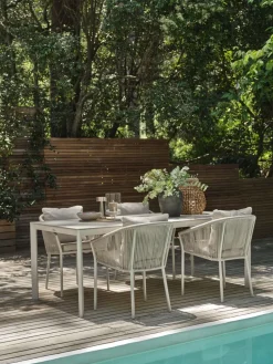 KUMLATable de jardin KUMLA l95xL200 beige