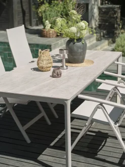 KUMLATable de jardin KUMLA l95xL200 beige