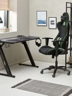 LAMDRUPChaise gaming LAMDRUP noir/vert