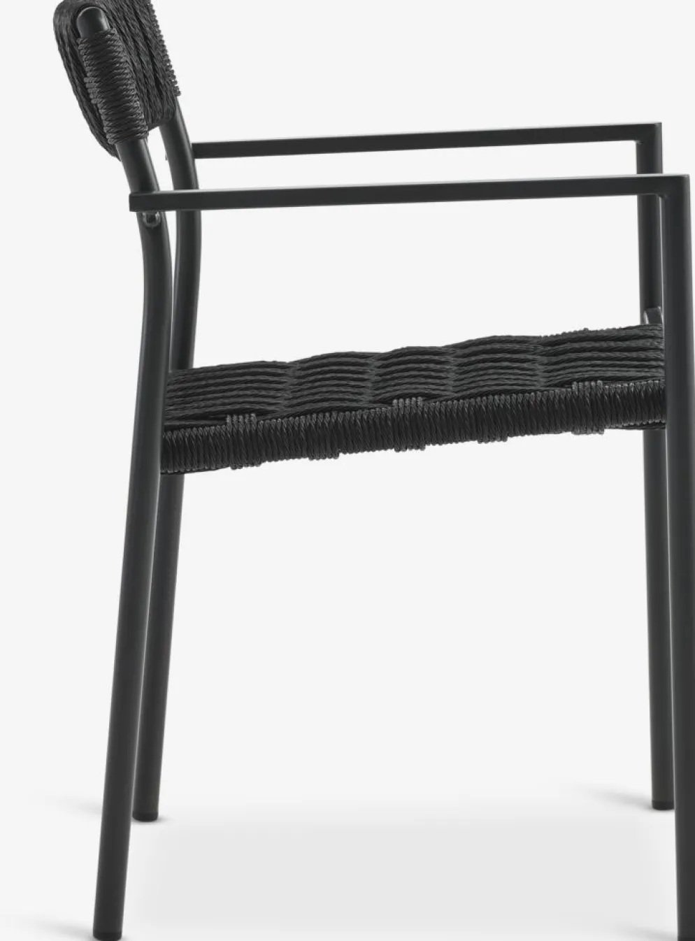 LANGET + TRILLEVALLENLANGET L207 table + 4 TRILLEVALLEN chaises noir