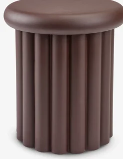 LAPPUGLEPiédestal LAPPUGLE Ø39xH45 aubergine