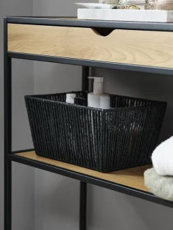 LARSEMILPanier LARSEMIL l23xL33xH17cm noir