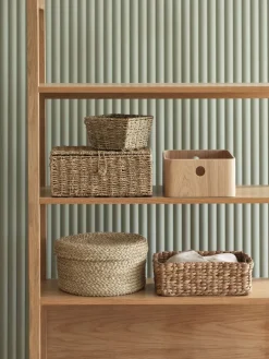 LAUBoîte de rangement LAU l32xL20xH14cm a/couvercle