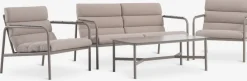 LILLESTROEMEnsemble lounge LILLESTROEM 4 personnes sable foncé