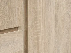 LIMFJORDENArmoire LIMFJORDEN 120x200 combi coloris chêne clair