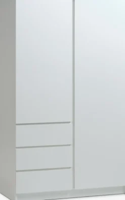 LIMFJORDENArmoire LIMFJORDEN 120x200 combi blanc