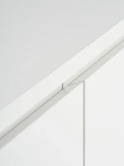 LIMFJORDENMeuble TV LIMFJORDEN 2 tiroirs 1 porte blanc