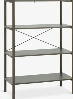 LINDVEDÉtagère LINDVED 4 tablettes coloris chêne foncé