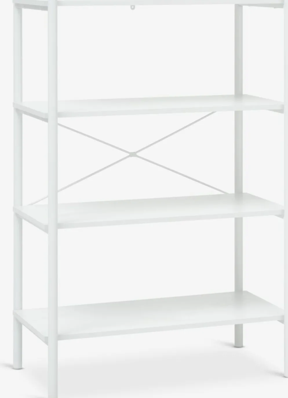 LINDVEDÉtagère LINDVED 4 tablettes blanc