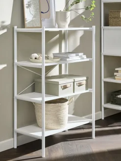 LINDVEDÉtagère LINDVED 4 tablettes blanc