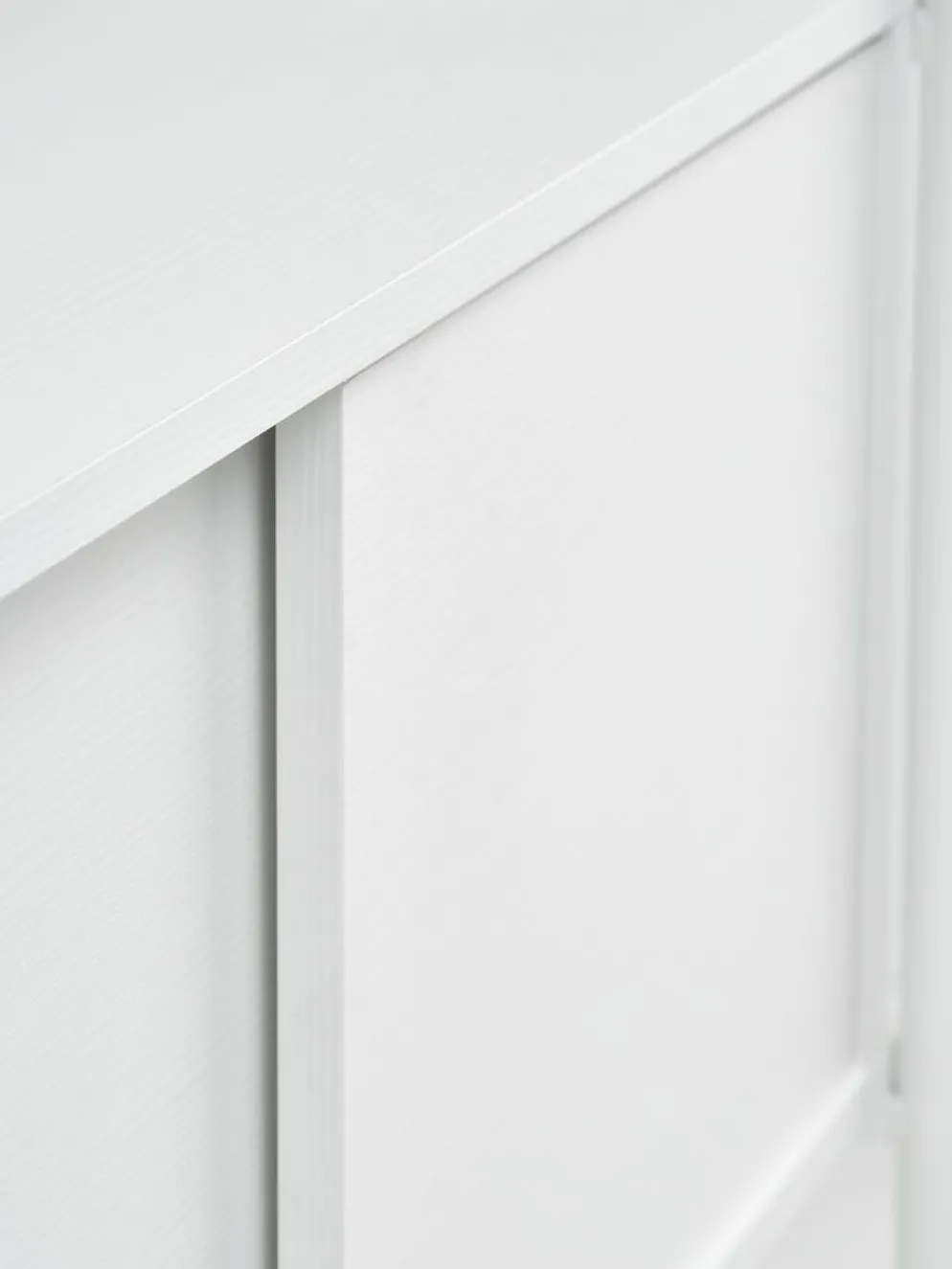 LINDVEDÉtagère LINDVED 6 tablettes 2 portes blanc