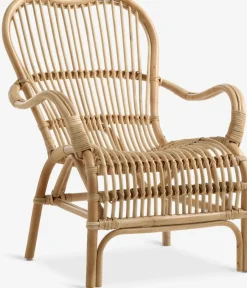 LISELEJEFauteuil LISELEJE dossier haut naturel