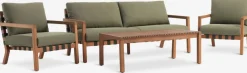 LITSBACKENEnsemble lounge LITSBACKEN 4,5 personnes eucalyptus