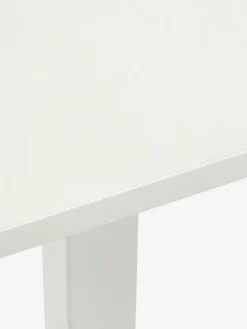 LUNDTOFTBureau à hauteur réglable a/vérin à gaz LUNDTOFT 40x70 blanc