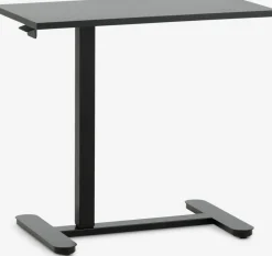 LUNDTOFTBureau à hauteur réglable a/vérin à gaz LUNDTOFT 40x70 noir