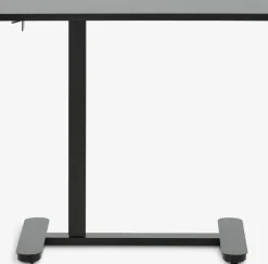 LUNDTOFTBureau à hauteur réglable a/vérin à gaz LUNDTOFT 40x70 noir