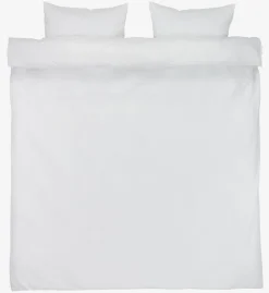 LUSINEBasicParure de lit Seersucker LUSINE 240x220 blanc