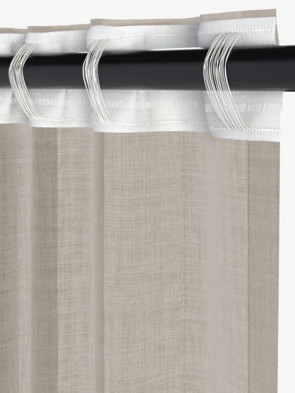 LUTELANDETRideau LUTELANDET 1x140x245 beige