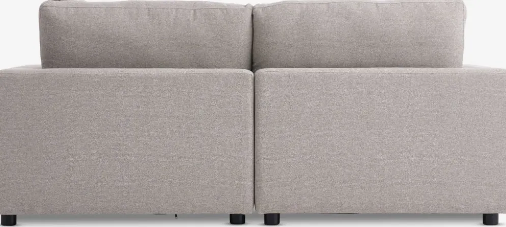 LYBYCanapé modulable LYBY 2 places tissu sable
