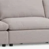LYBYCanapé modulable LYBY 3 places tissu sable