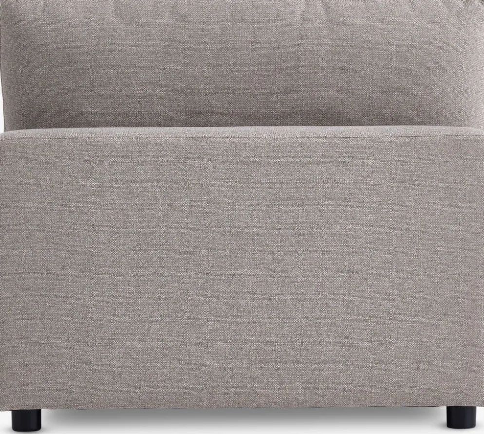 LYBYModule canapé LYBY central tissu sable