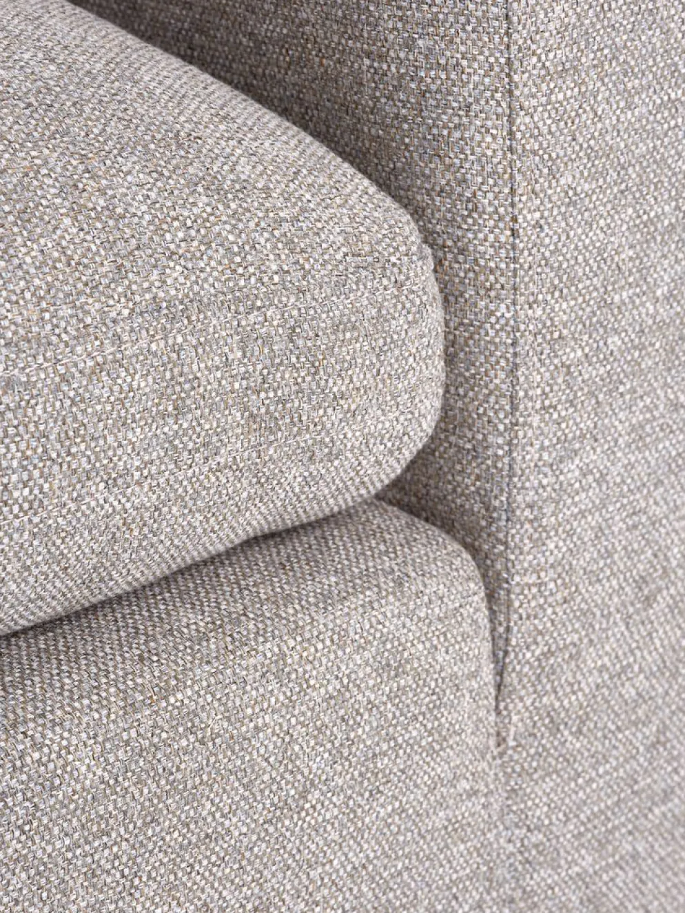 LYBYModule canapé LYBY central tissu sable