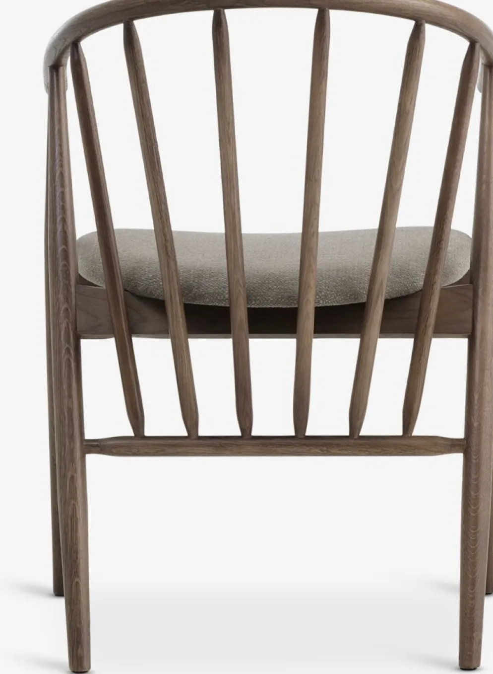 LYKSBORGChaise LYKSBORG chêne foncé/tissu sable foncé