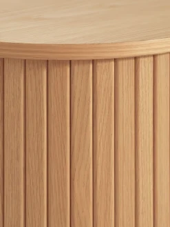LYNGVIGArmoire LYNGVIG 90 cm 2 portes tambours chêne naturel