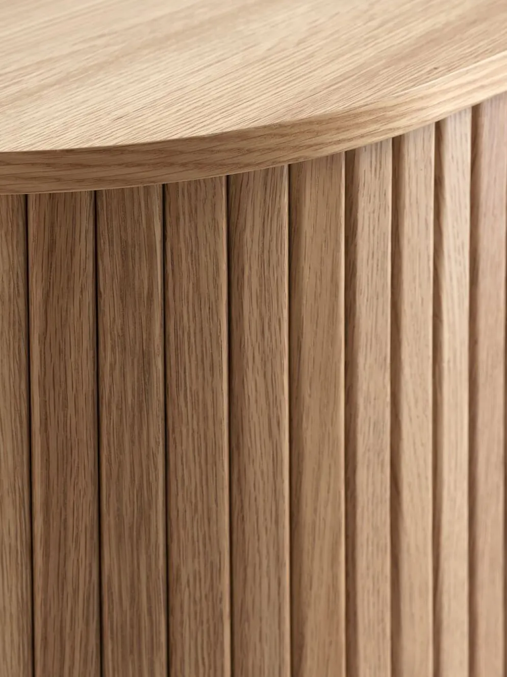 LYNGVIGBuffet LYNGVIG 120cm 2 portes tambours chêne naturel