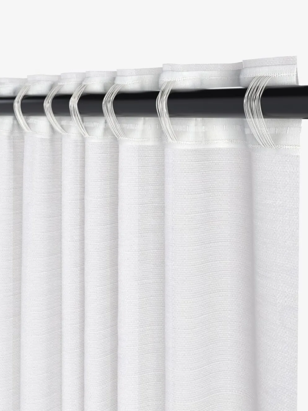 LYSERENRideau LYSEREN 1x140x245 blanc cassé
