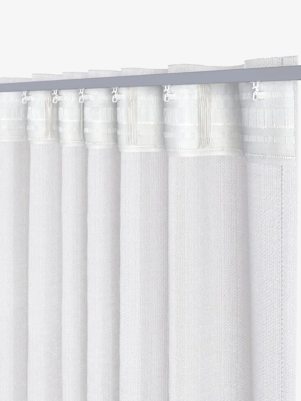 LYSERENRideau LYSEREN 1x140x245 blanc cassé
