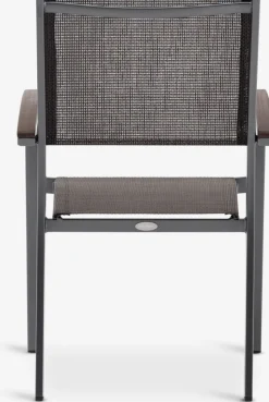 MADERNEChaise empilable MADERNE gris