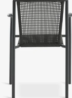 MADERUP + KRISTIANSTADMADERUP L150 table noir + 4 KRISTIANSTAD chaises vert