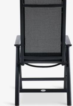 MADERUP + LOMMAMADERUP L205 table noir + 4 LOMMA chaises inclinables noir