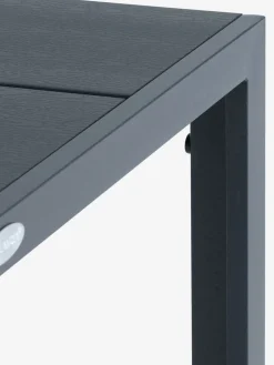MADERUP + LOMMAMADERUP L205 table noir + 4 LOMMA chaises inclinables noir
