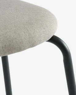 MALTChaise MALT tissu sable/noir
