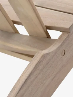 MAMRELUNDFauteuil lounge MAMRELUND bois d'acacia massif